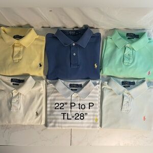 Lot of 6 Ralph Lauren Size-X Large for $50!